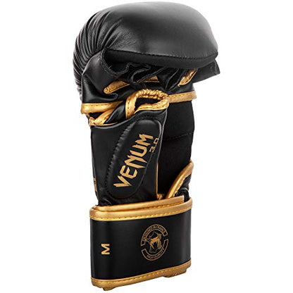 Venum Challenger 3.0 Sparring Gloves - color: Black/Gold, size: Medium