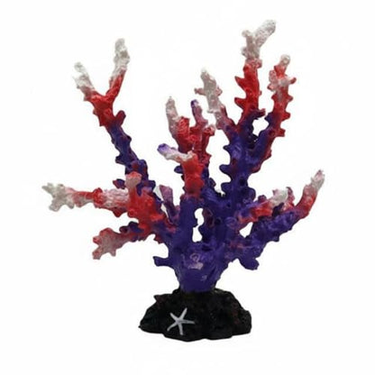 Resin Coral Aquarium Ornament Resistant Aquarium Decoration Easy to Clean Artificial Coral Formation Decoration