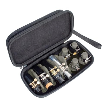 Protec Woodwind Modular Mouthpiece Case, 5 Dividers & 4 Holders, Model A400 - size: 5 Dividers