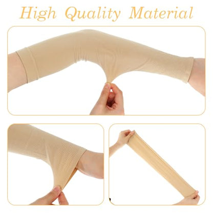2 Pairs Protective Arm Sleeve for Thin Skin Elderly Skin Tear and Bruise, Protection Sleeves for Men and Women
