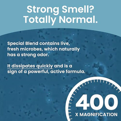 MICROBE-LIFT Special Blend Aquarium Water Care Treatment, Cleaner & Clarifier for Fresh and Saltwater Fish Tanks, Reduces Maintenance & Helps with Aquarium Algae Control and Odor, 4 Ounces (SBH04) - size: 4 ounces