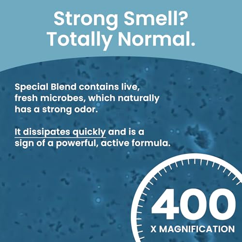 MICROBE-LIFT Special Blend Aquarium Water Care Treatment, Cleaner & Clarifier for Fresh and Saltwater Fish Tanks, Reduces Maintenance & Helps with Aquarium Algae Control and Odor, 16 Ounces (SBH16) - size: 16 ounces
