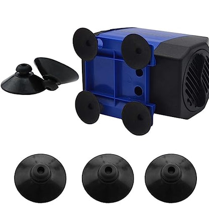 Fish Tank Suction Cup Clips Black Sucker Clips Aquarium Suction Cup Clips Fish Tank Attachments for Tank Pump, Overhead Line Tube,etc. （28mm/1.1inch）-12PCS