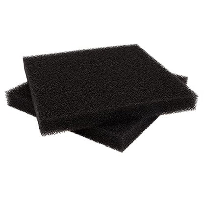 Aquarium Sponge Filter Media Pad 9 x 9 x 1 inch, Cut to Fit Biochemical Filter Bio Foam Pad, 2 Pcs