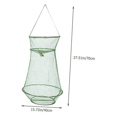 UPKOCH Drawstring Fish Guard Netting Fishing Mesh for Crab and Fish Catching Wear-Resistant Easy Storage