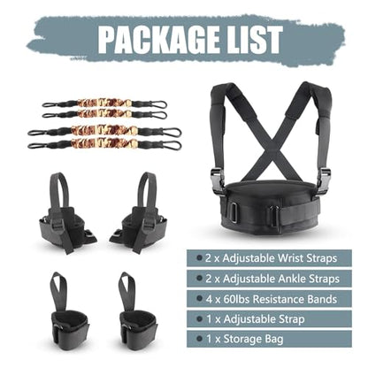 Speed Strength and Agility Resistance Bands - color: 240 lbs