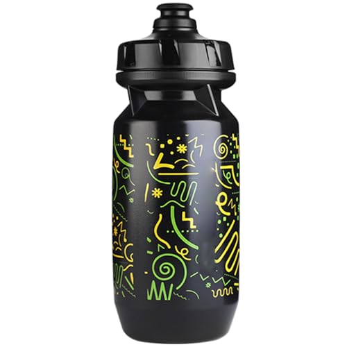 Squeeze Cycling Sports Water Bottle for Biking and Outdoor Activity, Cycling Squeeze Bicycles Bicycles - color: Black