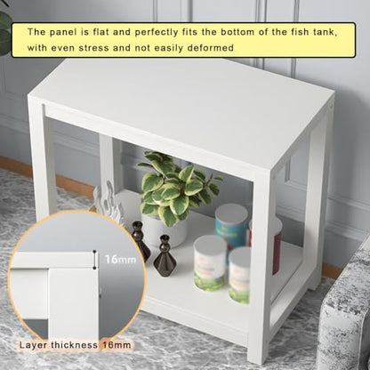 Fish Tank Stand,Metal 2-Tier Fish Stand Cabinet - Heavy-Duty Load-Bearing Rack Shelf for Home Storage, Durable Bracket Organizer for Aquariums and Fish Supplies - size: 40x30x75cm