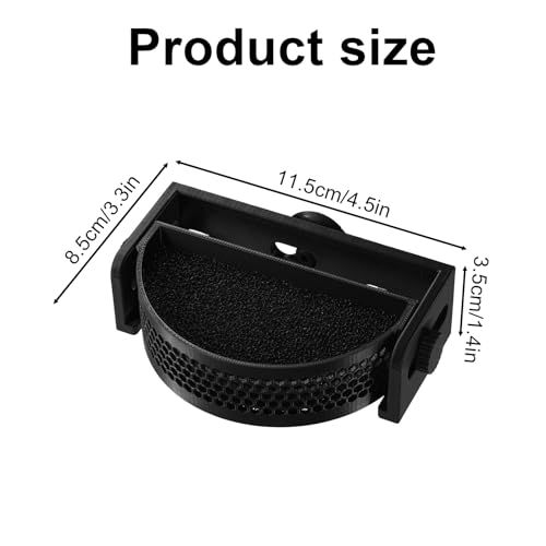 Aquarium Filter Baffle with Suction Cups, Fish Tank Water Flow Controller Water Calmer & Flow Reducer Hang-On Filter Accessory for Betta Fish Shrimp Tanks