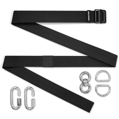 Meister Mounting Extension Strap w/Swivel & Carabiners for Hanging Heavy Bags