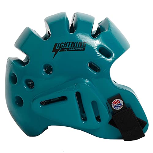 Proforce Lightning Headgear - color: Teal, size: Child