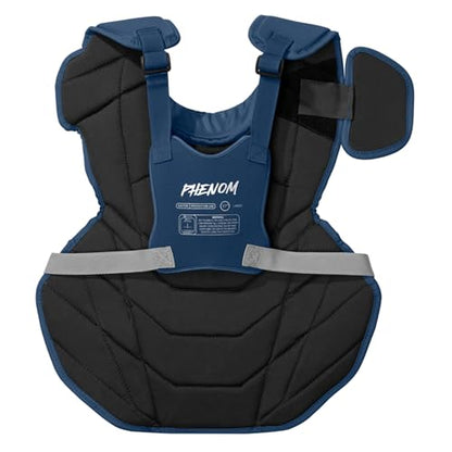 Easton | Phenom Series Catcher's Chest Protector | NOCSAE Certified - color: Navy, size: Youth