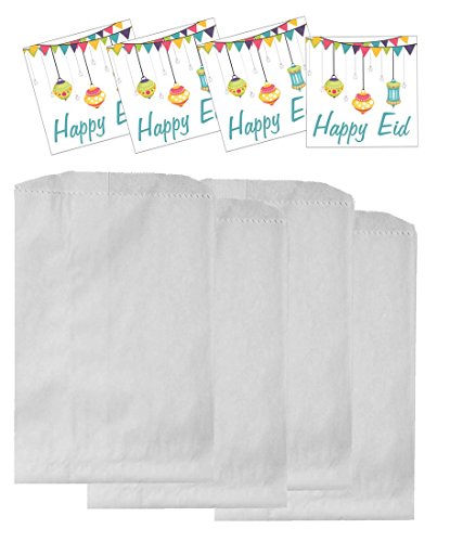 Zaffron Shop Eid Lanterns Party Treat Bags (12 pack) - color: Treat Bags (12 pack)