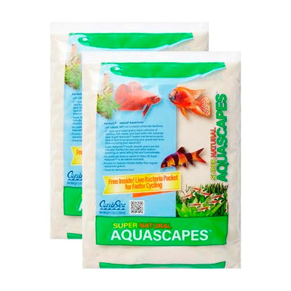 Carib Sea Super Natural Moonlight Sand for Aquarium – 5 lb Each – Ideal for Freshwater Aquaria – Perfect for Discus, Tetras, Angelfish, and More – (Pack of 2) - size: 5lb (Pack of 2)