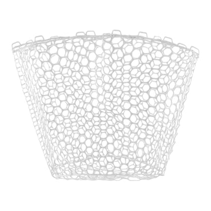 Dr.Fish Fishing Landing Net Replacement Rubber Fishing Net Without Handle Foldable Mesh Netting for Freshwater Saltwater - color: White, size: F-59.06'' Girth(21.65'' Dia, 19.7*5" Depth)