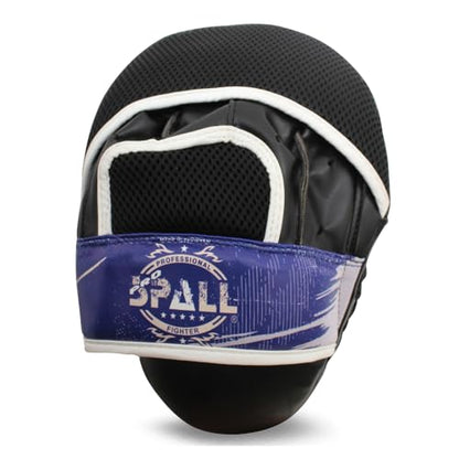 Curved Boxing Pads - Boxing Mitts and Punch Pads, Muay Thai MMA Focus Boxing Mitts Suitable for Boxing, Kickboxing, Karate, and Martial Arts - color: BTF-Blue