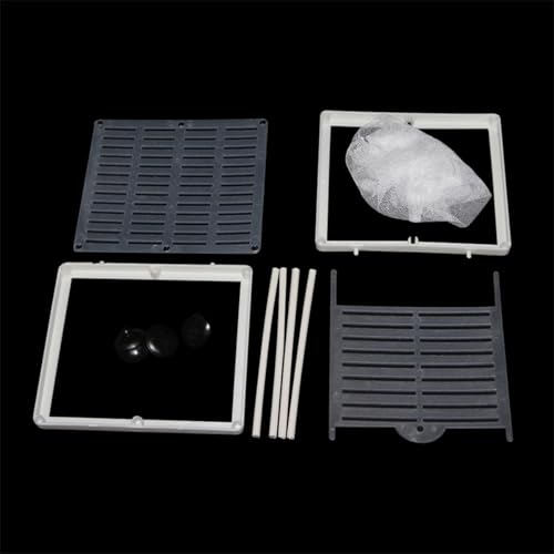 Fish Tank Tool Fish Hatchery Isolation Net Fish Tank Incubator Box Hanging Aquarium Accessory Supplies(26x15x18cm) - size: 26x15x18cm