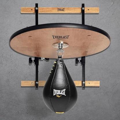 Everlast Speed Punching Bag | Speed Bag for Boxing & MMA | Durable Reflex Training Boxing Bag for Hand Speed, Accuracy & Home Gym Workouts - style: Bag - Powerlock