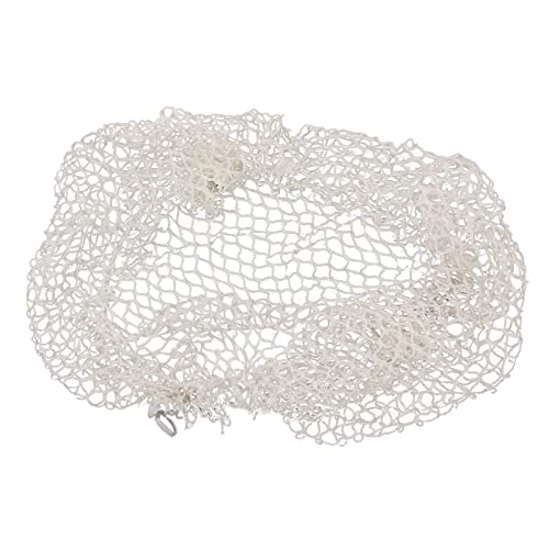 Aquarium Escape Proof Net | Adjustable Mesh Cover for Fish Containers/Reptile Enclosures | Strong Elastic Nylon Net Discourages Jumping | Upgraded Telescopic Buckle - size: Large, style: L