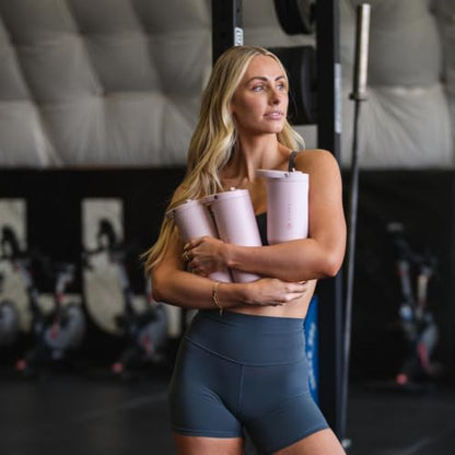 HydroJug Sport 32 oz Insulated Stainless Steel Water Bottle, Pink Sand - color: Pink Sand, size: 32 Ounces