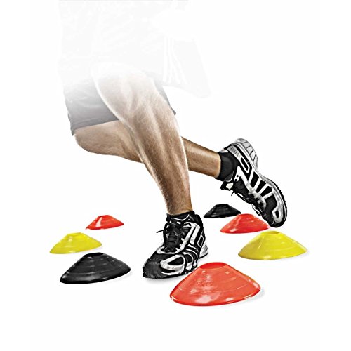 SKLZ Agility 2-Inch High-Visibility Cones for Training and Drills, Set of 20 - size: One Size (Pack of 2)