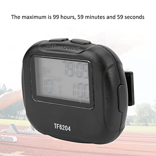 Interval Timer for Sports Yoga Training, Accurate Segment Stopwatch for Boxing Running Weightlifting, Lightweight ABS Timer for Yoga, Boxing, and Other Sports