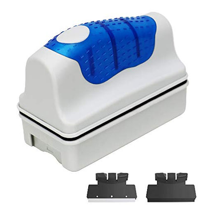Jasonwell Magnetic Aquarium Fish Tank Glass Algae Glass Cleaner Scrubber Floating Clean Brush(XL) - size: XL
