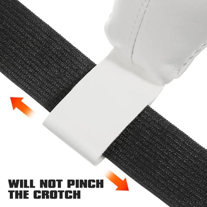Mipcase Groin Protector Cup: Kids Groin Guard Boy Shock-Absorbing Taekwondo Boxing Kickboxing Groin Abdominal Protector for Fighting Training Karate