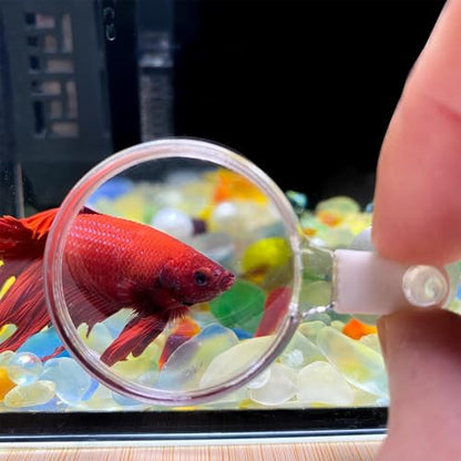 Fish Tank Viewer - Fish Tank Magnifier, Aquarium Magnifying Glass | Acrylic Fish Tank Magnifying Glass, Fish Tank Inspection Viewer, Animal Plant Observation Fish Tank Viewer for Viewing Coral