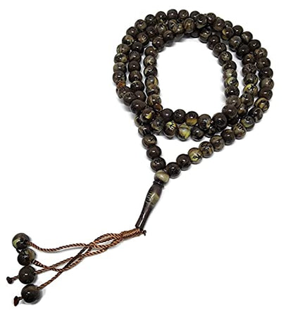 Muslim Tasbih 99 Beads AMN106 Islam Prayer dhikr Beads with Allah Muhammad Names Engraved