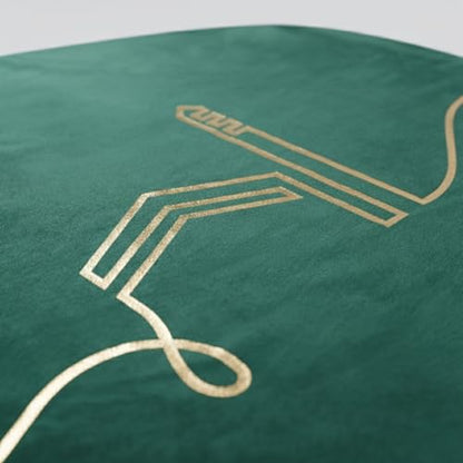 TAKVA EasiClean™ Indoor Prayer Mat | Kaaba Collection (ComfitPlus, Kaaba Emerald) Padded Memory Foam Prayer Rug, Muslim, Islamic Prayer Rugs - color: Kaaba Emerald