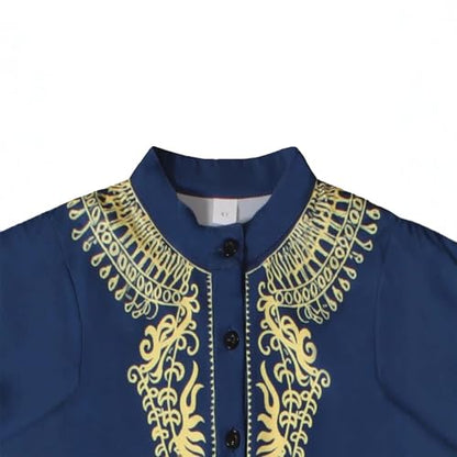 Kids Long Sleeve Dubai Dress Abaya Saudi Arab Kaftan Islamic Robe Muslim Thobe Embroidery for Ceremony - size: 4-5T