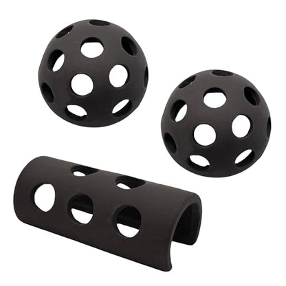 M2cbridge Ceramic Shrimp Dome Hide Shelters Swim Holes Shrimp Habitat Breeding Tube(2PCS Dome+1PC Tube) - color: 2pcs Dome+1pc Tube