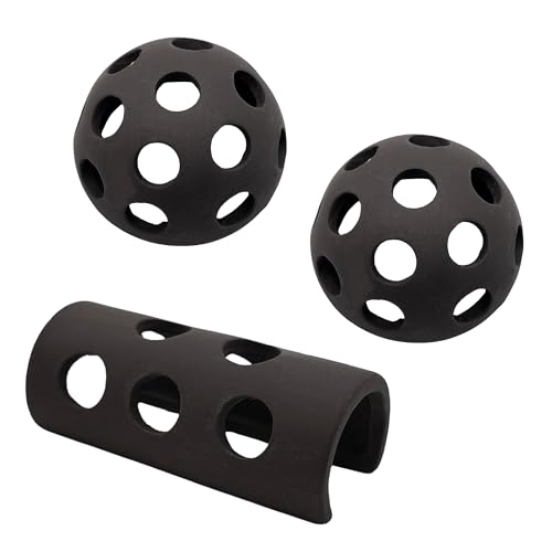 M2cbridge Ceramic Shrimp Dome Hide Shelters Swim Holes Shrimp Habitat Breeding Tube(2PCS Dome+1PC Tube) - color: 2pcs Dome+1pc Tube