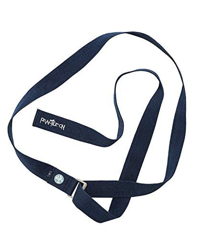 Manduka Align Yoga Strap - color: Midnight Blue, size: 8 Feet