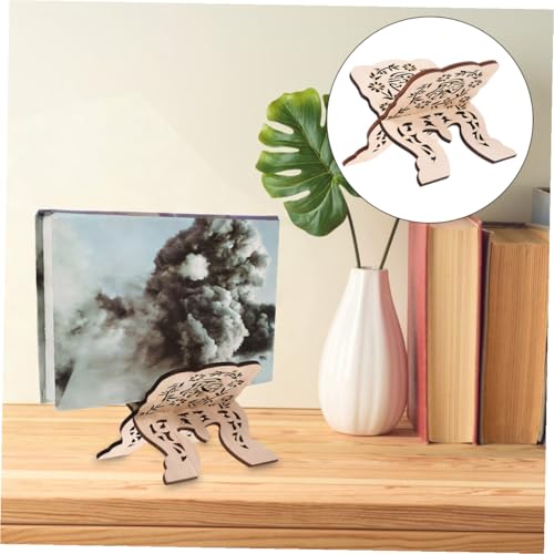 Detachable Wooden Book Stand for Desk Reading Multi-Purpose Lightweight Holder for Bible Quran Textbooks Suitable for Home Temples Students Portable Space-Saving Design