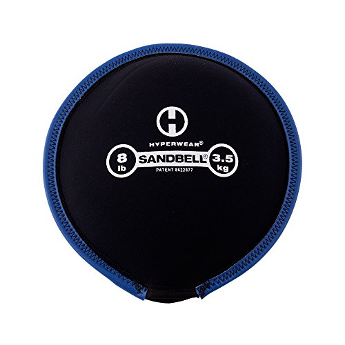 HYPERWEAR SandBell® Soft Sandbag Weight (2–50 lbs) – Pre-Filled with Clean USA Sand, Safe Soft Weight for Strength Training, HIIT, Functional Fitness, Rucking & Home Workouts