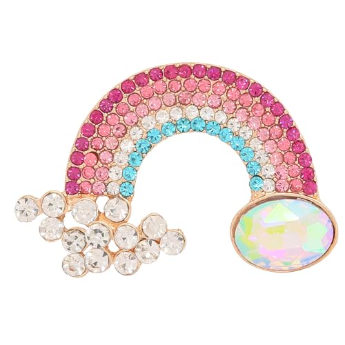 Rhinestone Brooch Crystal Brooches for Women Pin Wedding Fashion Brooches Jewelry Accessories,Women Gift - color: E