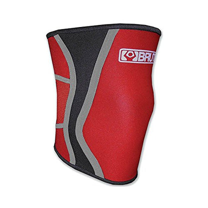 Brute Icon Padless Knee Sleeve - SIZE: Large, COLOR: Red