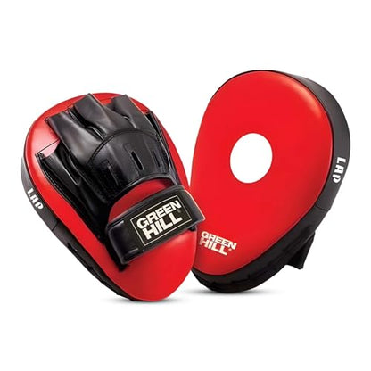 Green Hill Focus Mitts Boxing Pads - color: 5039 RED/BLACK