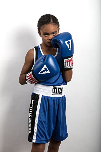 Title Classic USA Boxing Competition Gloves - Competition Boxing Gloves, Boxing Gloves, USA Boxing Glove, USA Boxing Approved Gloves;16Oz Boxing Gloves, Boxing Gloves, Boxing Equipment - color: Blue, size: 10 oz