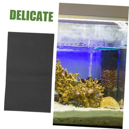 Toyvian Aquarium Thickened Non- Leveling Mat Fish Tank Bottom Cushion Pad for Enhanced Stability and Shock Absorption