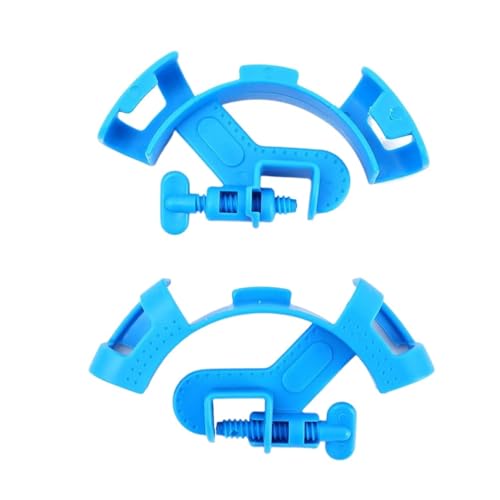 Aquarium Hose Holder 15pcs Water Pipe Fixing Clamp Aquarium Filtration Holder Filter for Mount Tube Fish Tank Firmly Hold Hose - color: Blue
