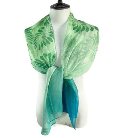 Acotavie Scarfs for Women Lightweight Fashion Scarves Print Floral Pattern Scarf Shawl Wraps - color: B01