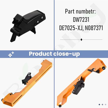 DW7231 Miter Saw Mounting Brackets Compatible with Dewalt Miter Saw Stand DW723 DWX723 DWX724 DWX725 DWX725B DW7231 DE7025-XJ N087371 2 pack, Yellow