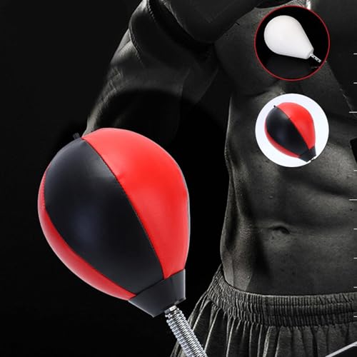 Speed Bag for Boxing, Wall Mounted Punch Bags, Reflex Bag for Adults, Home, Gym, Relaxation Workout, Height-Adjustable Boxing, Reflex Ball Speed Punching Bags for Training, Boxing, Sports