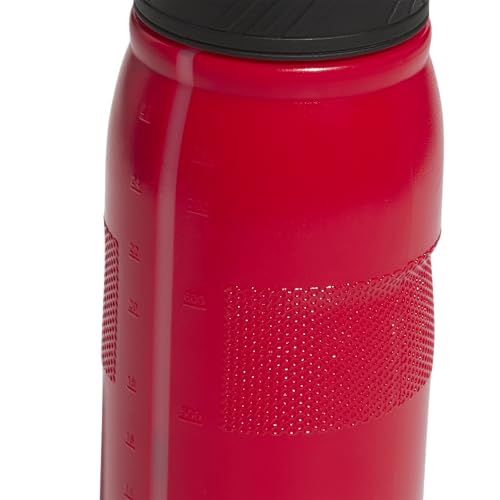 adidas 750 ML (28 oz) Stadium Refillable Plastic Sport Water Bottle - color: Scarlet