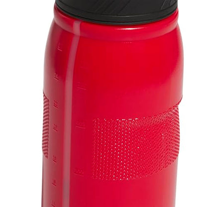 adidas 750 ML (28 oz) Stadium Refillable Plastic Sport Water Bottle - color: Scarlet