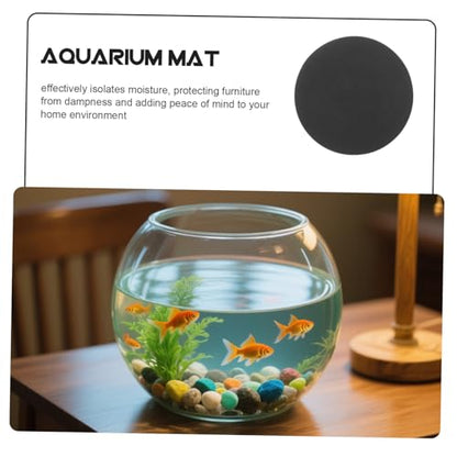 GANAZONO Aquarium Bottom Mat Cushion Non Slip Tank Pad for Stability Protects Furniture from Water Damage Quick Cleaning for Fish Tanks for Reptile Terrariums and Micro Landscapes - size: 15.00X15.00X1.00CM
