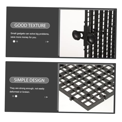 COLLBATH Aquarium Grid Divider Tray Fish Tank Escape Board Isolation Net Separator for Betta Crate Divider Mesh Grate
